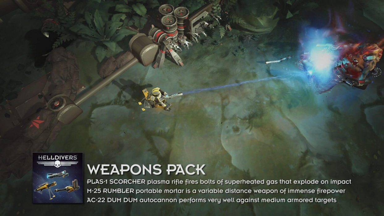HELLDIVERS™ Weapons Pack  للبيع في مصر من خلال Games2Egypt