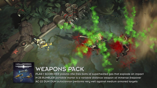 HELLDIVERS™ Weapons Pack  للبيع في مصر من خلال Games2Egypt