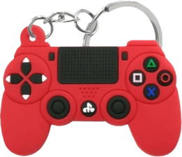 Keychain Medal PS4 Controller - Red