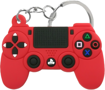 Keychain Medal PS4 Controller - Red