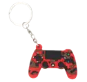 Keychain Medal PS4 Controller - Red Camou