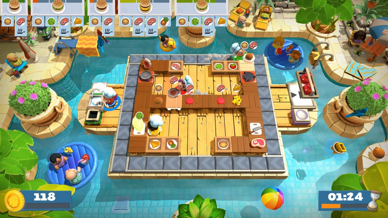 Overcooked! 2 - Surf 'n' Turf  للبيع في مصر من خلال Games2Egypt