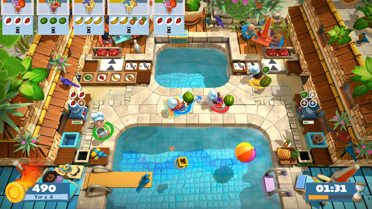 Overcooked! 2 - Surf 'n' Turf  للبيع في مصر من خلال Games2Egypt