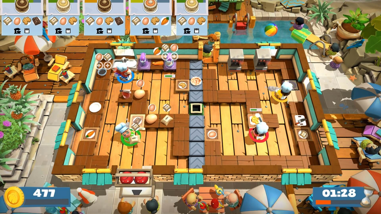 Overcooked! 2 - Surf 'n' Turf  للبيع في مصر من خلال Games2Egypt