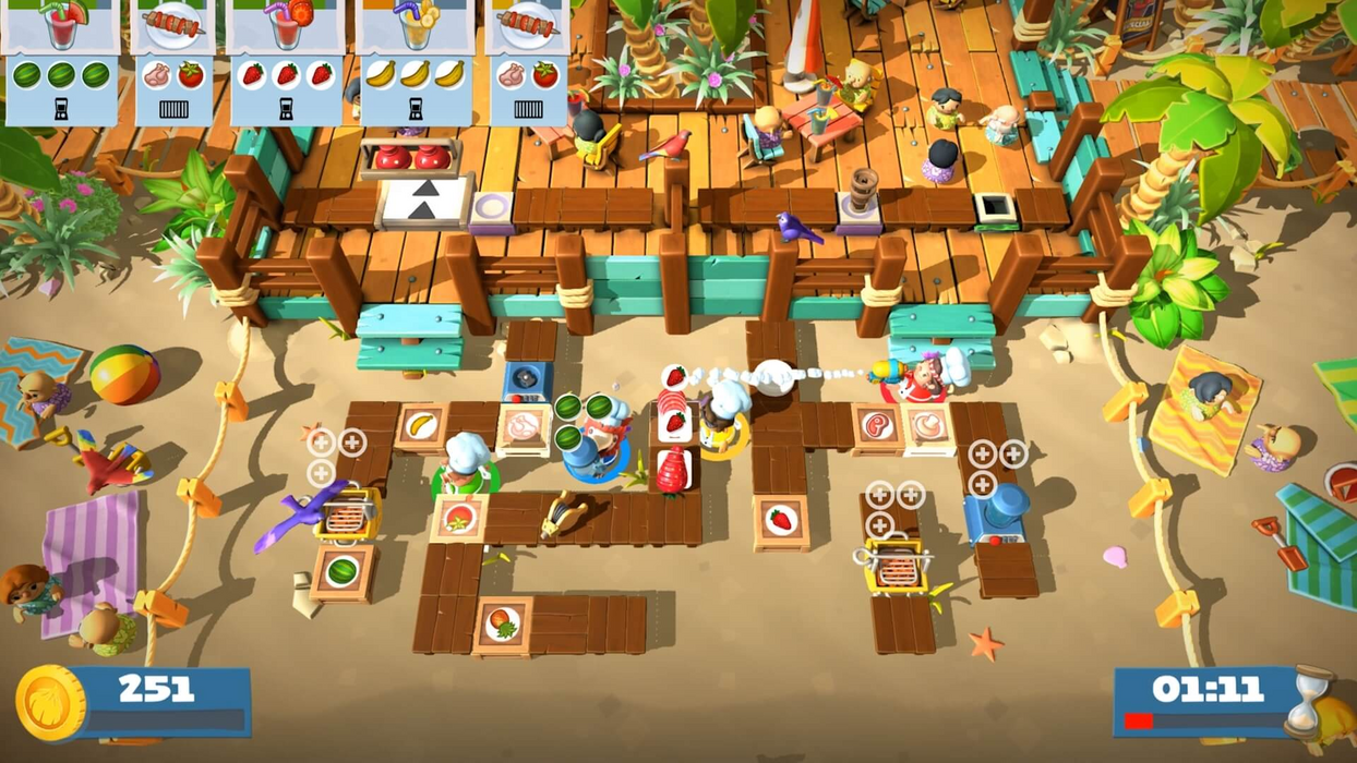 Overcooked! 2 - Surf 'n' Turf  للبيع في مصر من خلال Games2Egypt