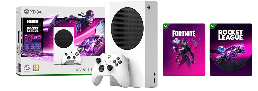  Xbox Series S Console + Fortnite and Rocket League Bundle -  for sale in Egypt from Games2Egypt