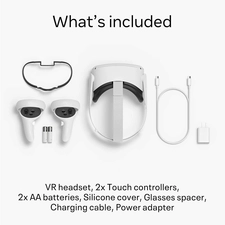 Oculus Quest 2 Console Bundle with Resident Evil 4 - 128GB 