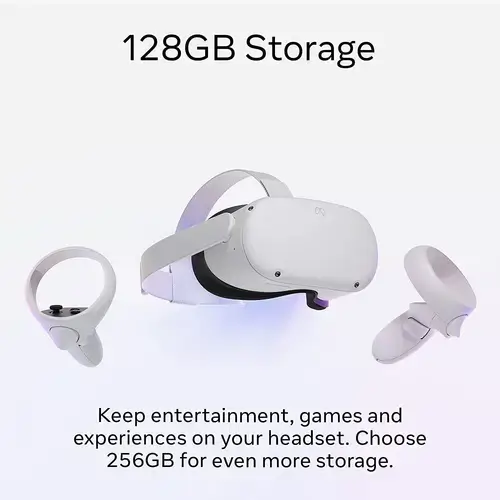 Oculus Quest 2 Console Bundle with Resident Evil 4 - 128GB 