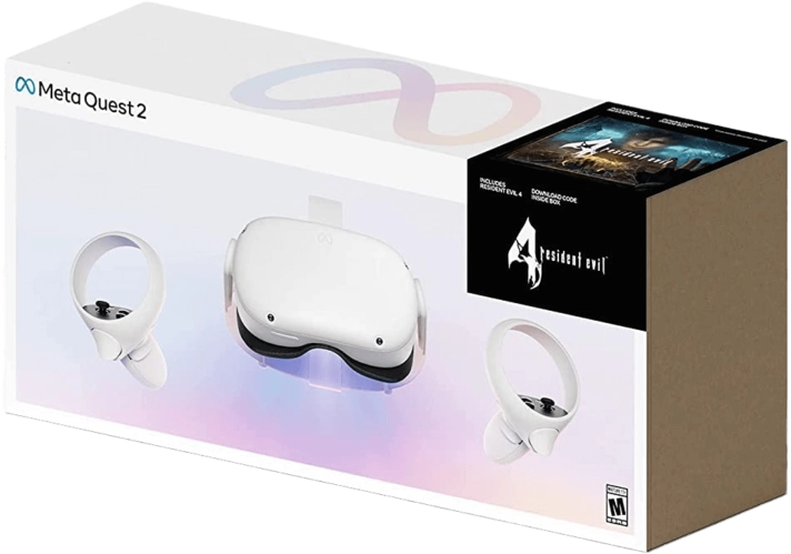 Oculus Quest 2 Console Bundle with Resident Evil 4 - 128GB 