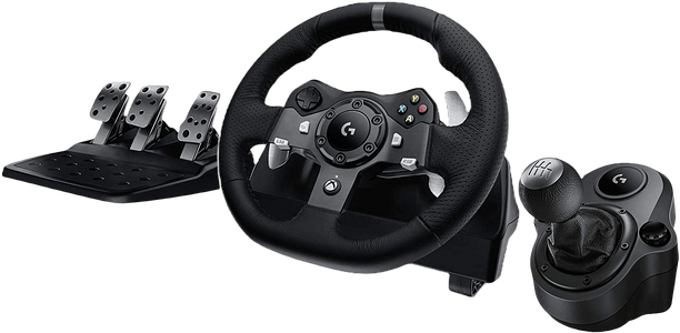 Logitech G920 Driving Force Racing Wheel with Shifter for Xbox