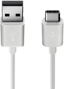 Belkin Charging Cable USB To Type-C Cable (2m) - White  for sale in Egypt from Games2Egypt