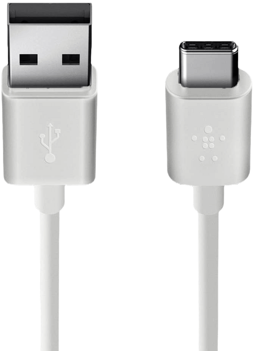 Belkin Charging Cable USB To Type-C Cable (2m) - White  for sale in Egypt from Games2Egypt