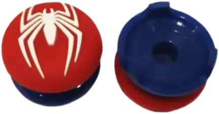 Spider Man Logo Analog Freek and Grips for PS5 and PS4 - Red