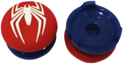 Spider Man Logo Analog Freek and Grips for PS5 and PS4 - Red