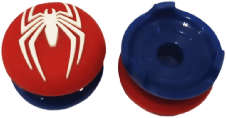Spider Man Logo Analog Freek and Grips for PS5 and PS4 - Red