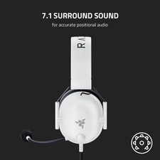 Razer BlackShark V2 X Wired Gaming Headphone - White