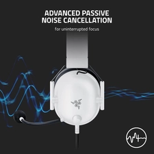 Razer BlackShark V2 X Wired Gaming Headphone - White