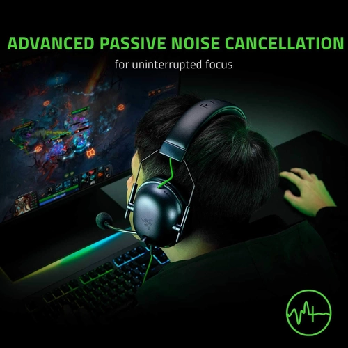 Razer BlackShark V2 X Gaming Headphone - Black