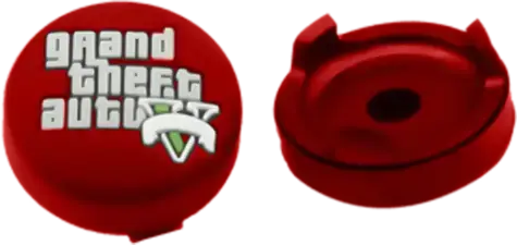 GTA V: Grand Theft Auto 5 Analog Freek and Grips for PS5 & PS4 - Red (76002)
