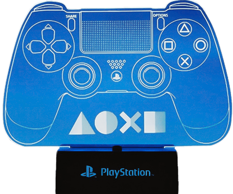 Paladone PS Controller Acrylic Blue Light Lamp