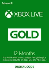  Xbox Live Gold 12 Months Xbox Live Key - Turkey