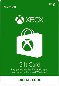 Xbox Live Gift Card 10 BRL Key BRAZIL -  for sale in Egypt from Games2Egypt