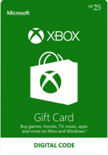 Xbox Live Gift Card 25 BRL Key BRAZIL