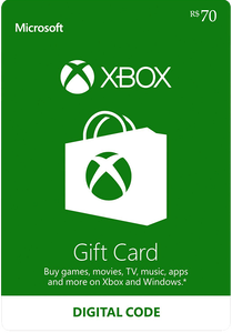 Xbox Live Gift Card 70 BRL Key BRAZIL -  for sale in Egypt from Games2Egypt