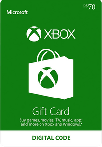 Xbox Live Gift Card 70 BRL Key BRAZIL