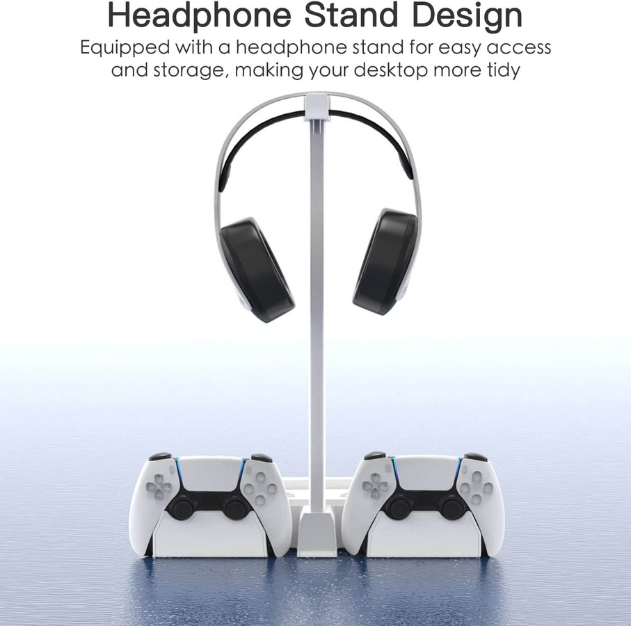 Oivo PS5 Console Cooling Stand with Controller Charging Station – image 5