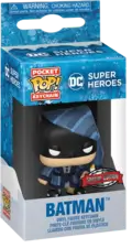 Pocket Funko Pop Keychain! DC: Heroes: Batman in Bajemas (Exclusive Edition)