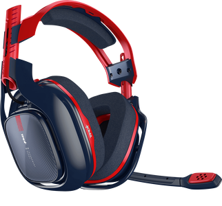 Astro Wired Gaming Headphone A40 X Edition - 3.5 MM-RED/BLUE  -  for sale in Egypt from Games2Egypt