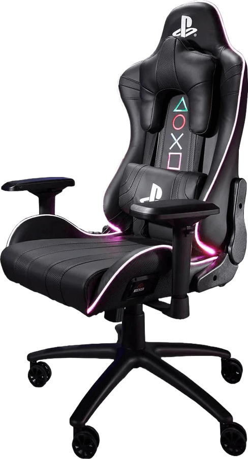 X Rocker PS Amarok PC Office Gaming Chair with LED Lighting - RGB – image 2