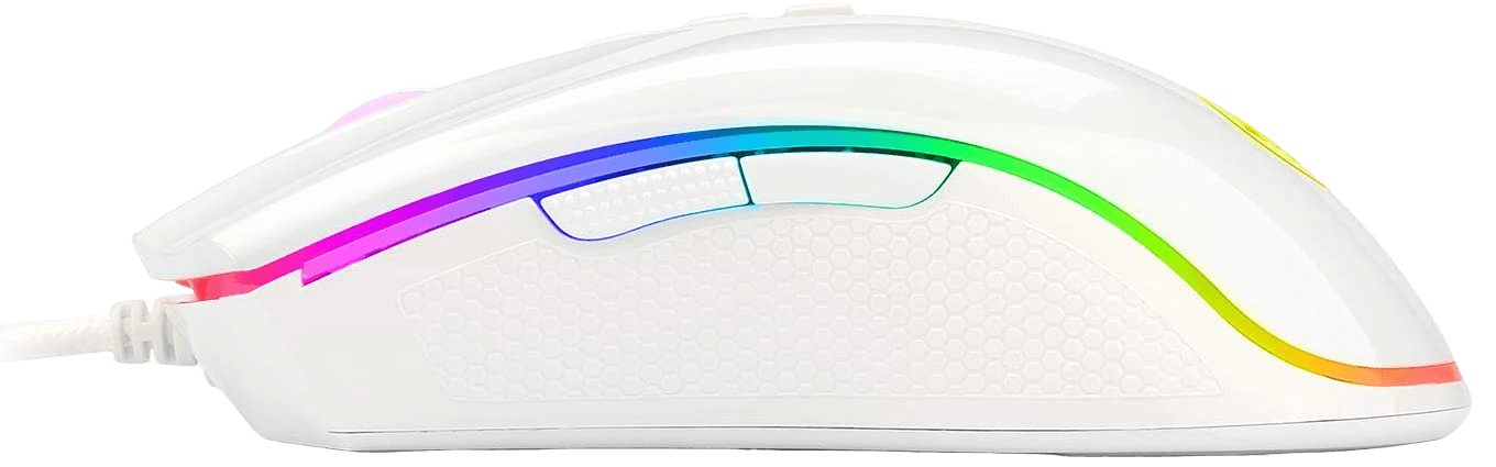 Redragon M711 COBRA Wired Gaming Mouse - White  for sale in Egypt from Games2Egypt