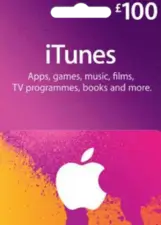 Apple iTunes Gift Card United Kingdom 100 UK iTunes	 (76268)