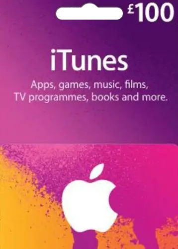 Apple iTunes Gift Card United Kingdom 100 UK iTunes