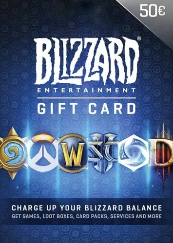 Blizzard Gift Card 50 EUR Battle.net Key Europe