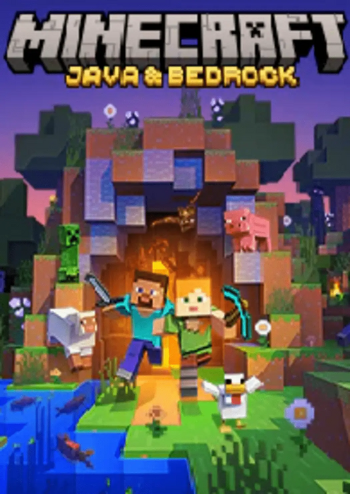 ماين كرافت: جافا & بيدروك إيديشن - كود كمبيوتر ويندوز - عالمي  للبيع في مصر من خلال Games2Egypt