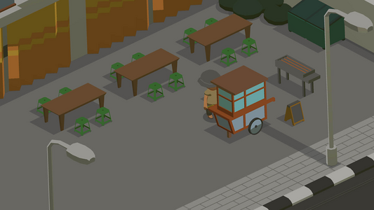 Asian Food Cart Tycoon  for sale in Egypt from Games2Egypt