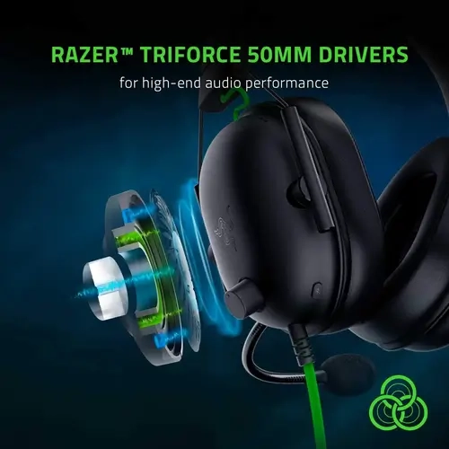 Razer BlackShark V2 X Gaming Headphone - Black - Open Sealed  for sale in Egypt from Games2Egypt