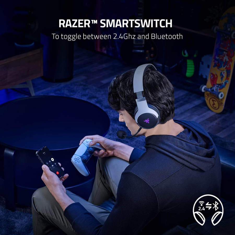 Razer Kaira X Wired Gaming Headphone for PlayStation - White  – image 9