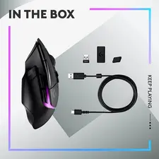 Logitech G502 X PLUS Wireless RGB Gaming Mouse - Black  for sale in Egypt from Games2Egypt