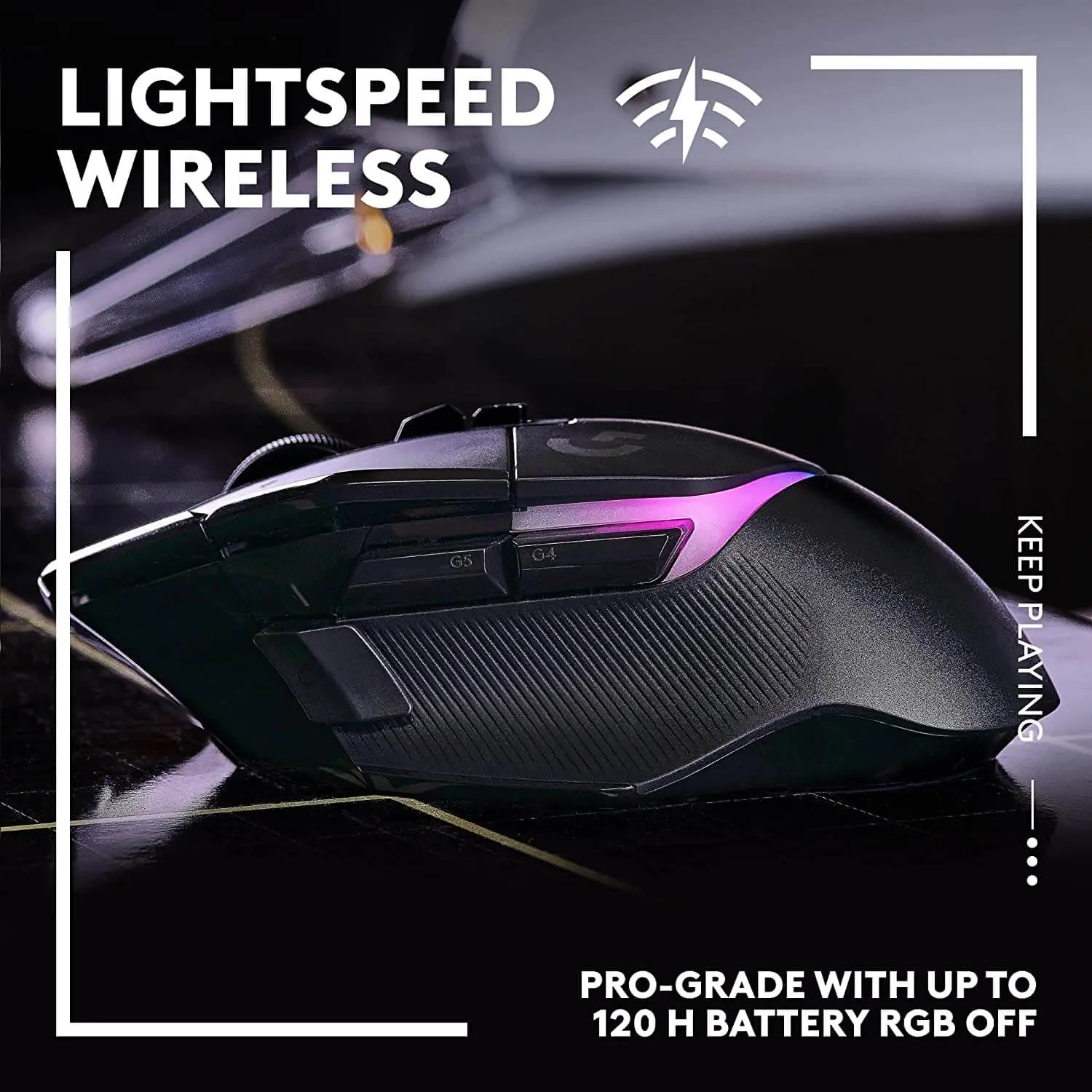 Logitech G502 X PLUS Wireless RGB Gaming Mouse - Black  for sale in Egypt from Games2Egypt