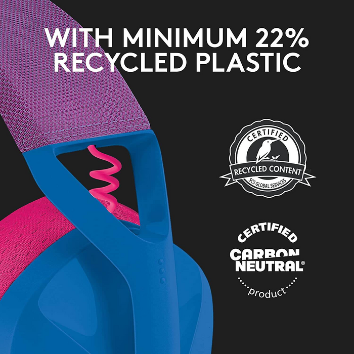 Logitech G435 Wireless Gaming Headset for PC - Blue and Pink  for sale in Egypt from Games2Egypt