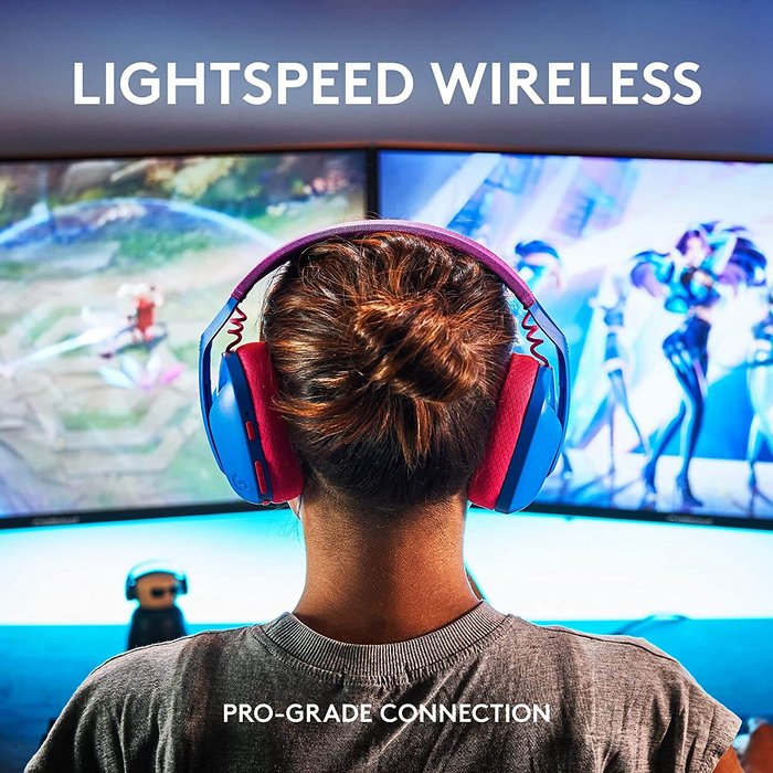Logitech G435 Wireless Gaming Headset for PC - Blue and Pink  for sale in Egypt from Games2Egypt