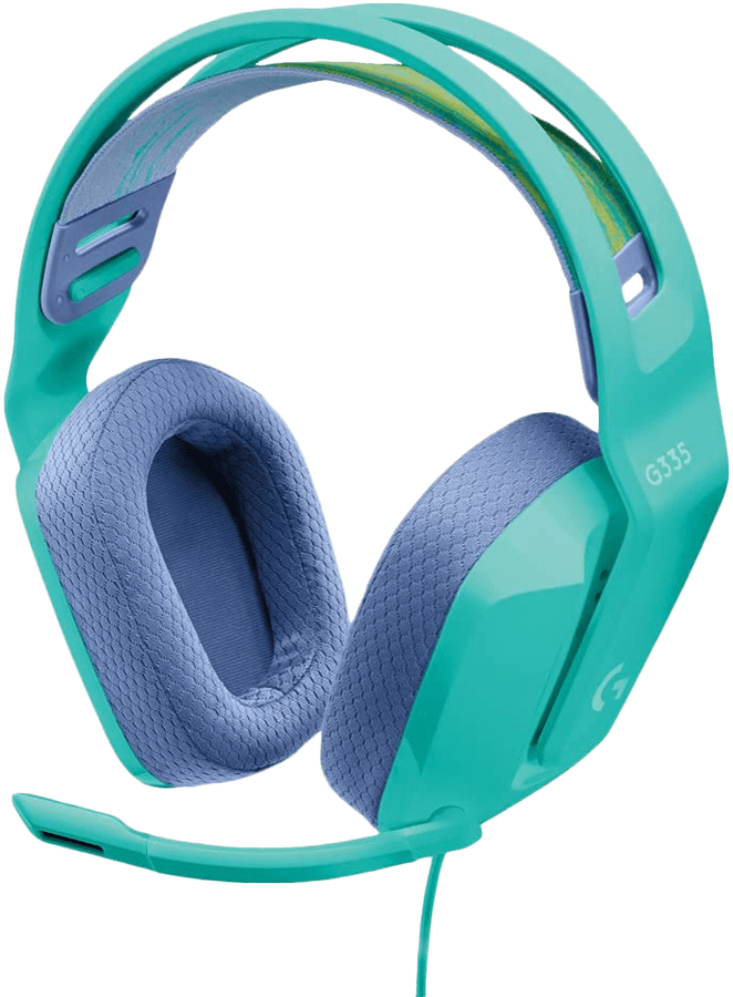 Logitech G335 Wired Gaming Headset - Mint Green