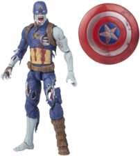 Hasbro Zombie Captain America Action Figure - 15 cm