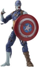 Hasbro Zombie Captain America Action Figure - 15 cm