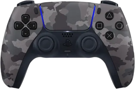 PS5 DualSense Controller - Grey Camouflage