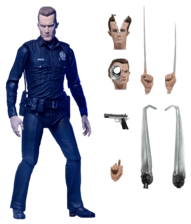 Neca Terminator 2 Ultimate T-1000 Action Figure - 18 cm